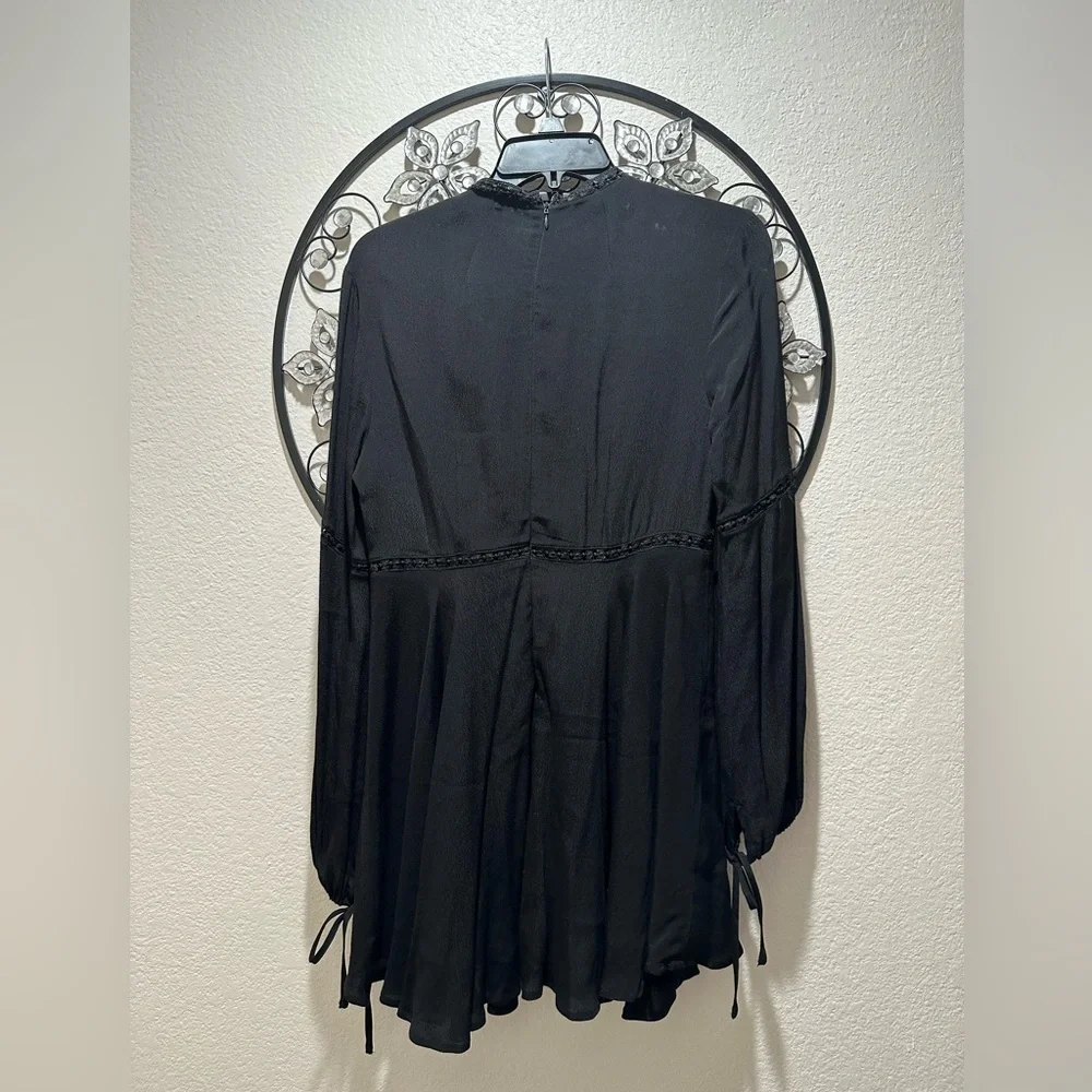 💜Forever 21 Crochet Overlay Mini Dress - Picture 4 of 4